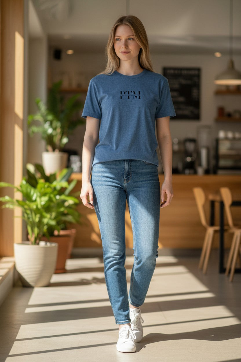 PTM T-Shirt - Black Text