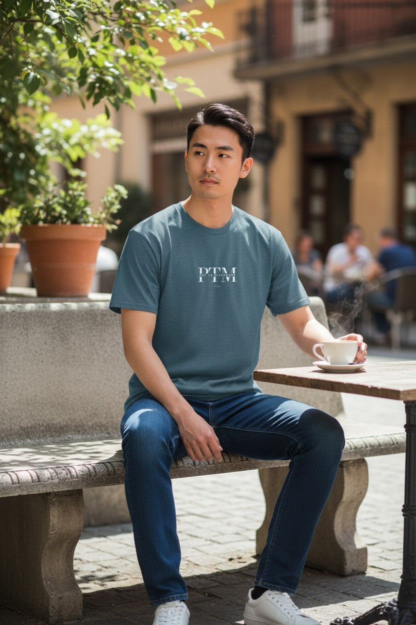 PTM T-Shirt - White Text