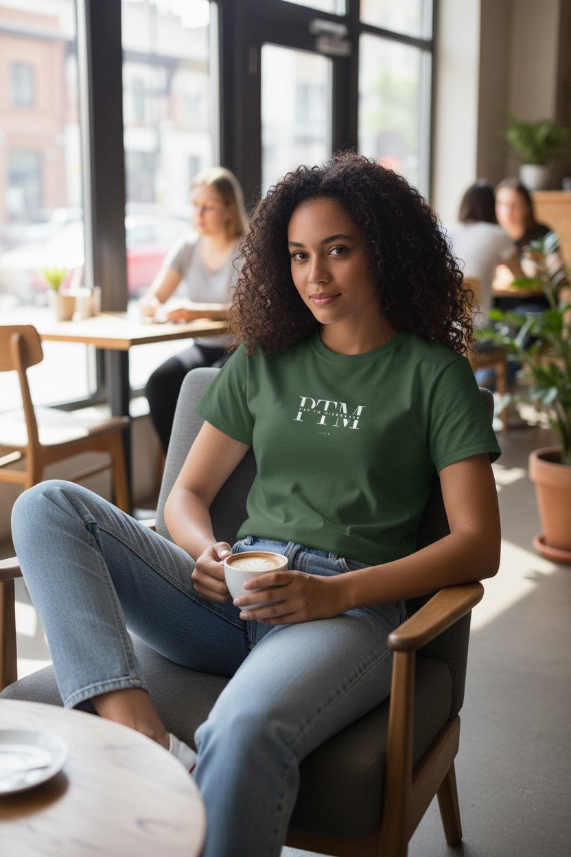 PTM T-Shirt - White Text